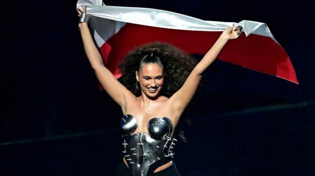 Z jakich krajów Polska dostała punkty na..